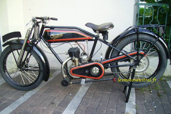 Motocyclette Austral 250 Type PC de1928