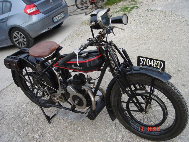 Motocyclette Austral 250cc Type PC de 1928 - 2